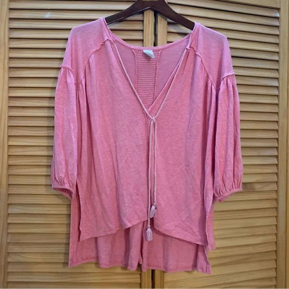 We The Free Pink Top Size XS
